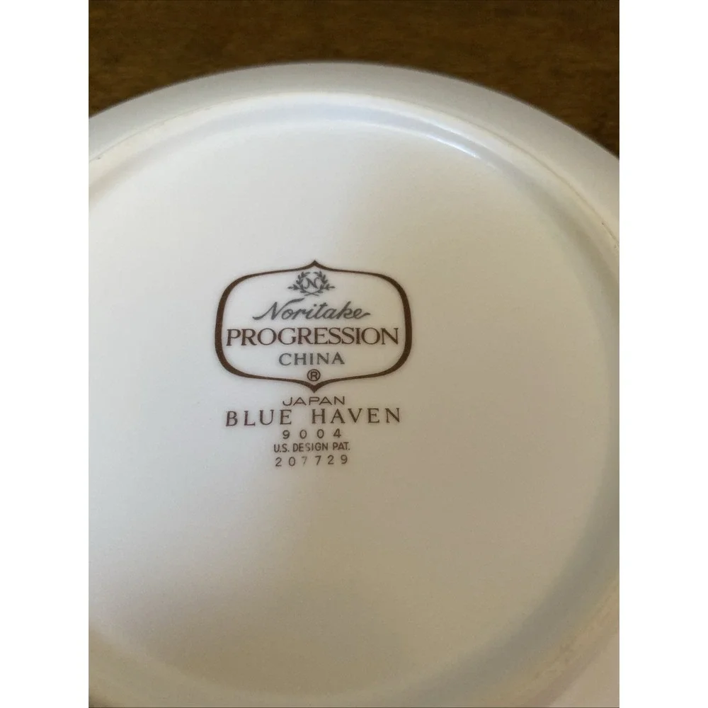 Noritake Blue‎ Haven Bread & Butter Plate 9004 6 3/8